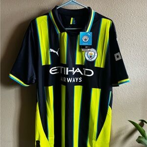 Manchester City 24/25 Polo jersey NWTS